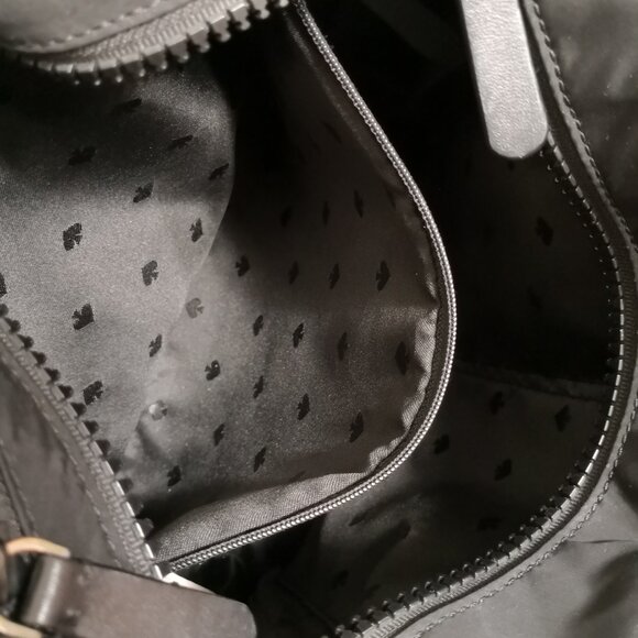 Kate Spade New York Ellie Small Quilted Black Nylon Tote Bag - Picture 9 of 10